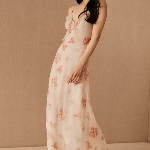 BHLDN Clare dress - blush - size 0 - NWT